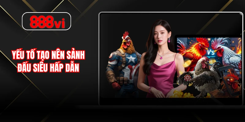 Yếu tố tạo nên sảnh đấu siêu hấp dẫn